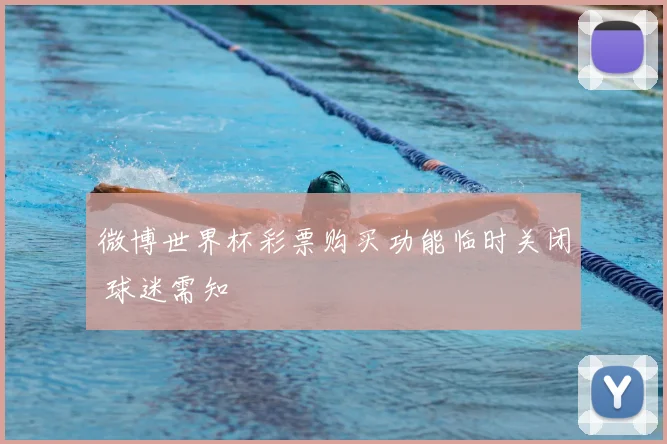 微博世界杯彩票购买功能临时关闭 球迷需知